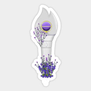 Everglow Floral Lightstick kpop Sticker